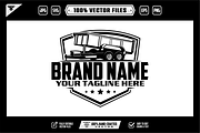 Dump Trailer Logo: Hauling Trailer, a Branding & Logo Template by slLametDesigns (Thumbnail 2 of 7)