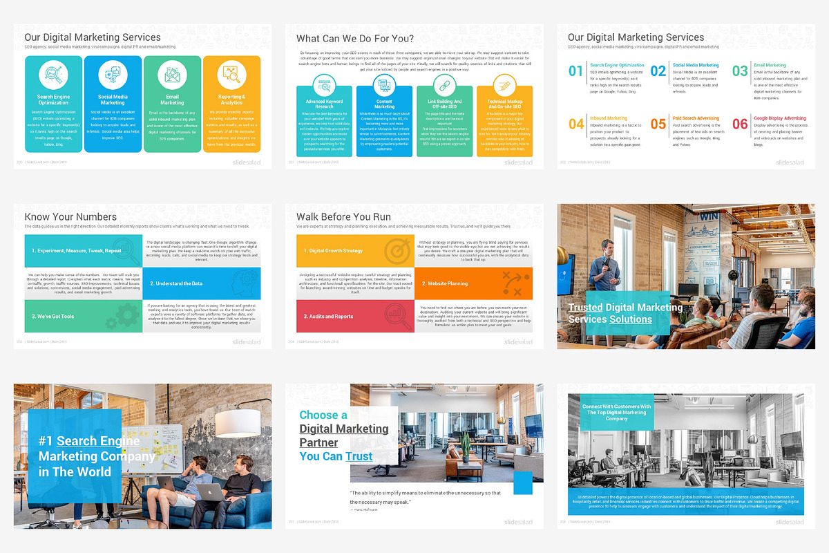 Top Digital Marketing Proposals PPT, a Presentation Template by SlideSalad (Photo 28 of 32)