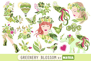 GREENERY Clipart