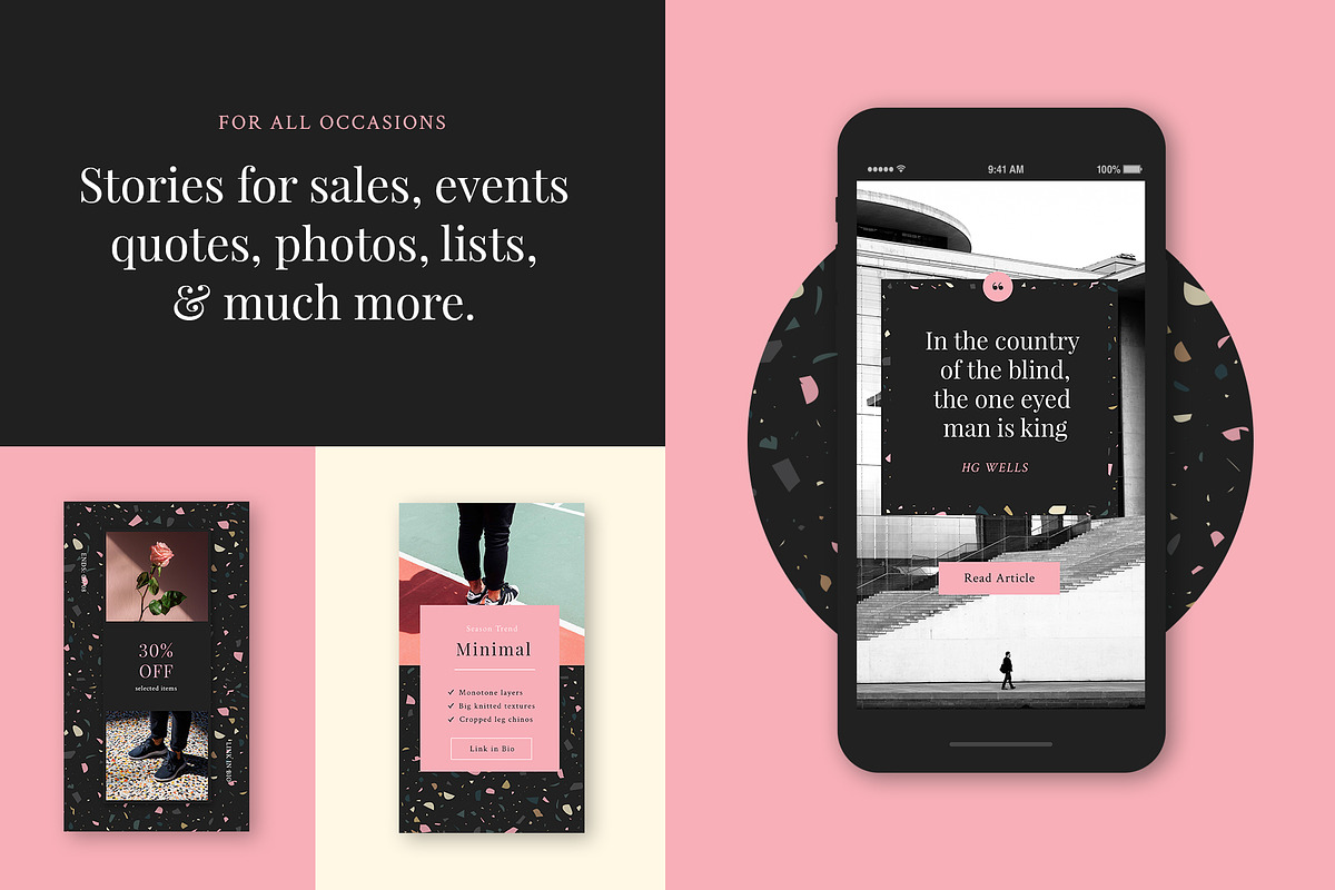 Elegant Instagram Stories, a Social Media Template by dookit studio (Photo 5 of 8)