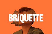 Briquette Display Typeface, a Sans Serif Font by Foxtype (Thumbnail 1 of 5)