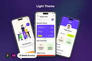 Filllo Parcel Delivery App UI Kit, an UI Kit Template by floxui (Thumbnail 8 of 8)
