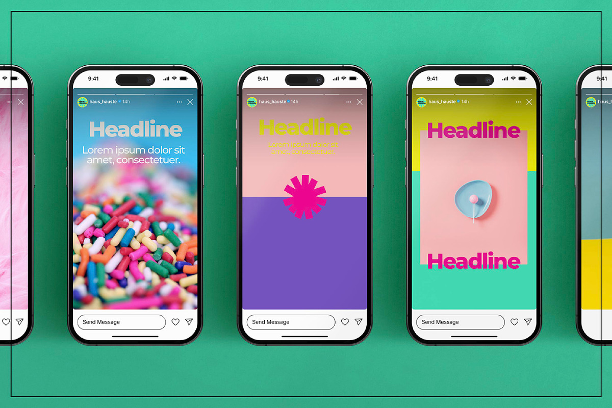 Brand Starter Pack: Big Bold Color, a Branding & Logo Template by Walla Marketplace (Photo 4 of 13)