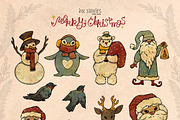 Merry Christmas, a Seasonal Illustration by Ink Stories (Thumbnail 2 of 25)