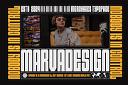 Merchandes - A Condensed Display Fon, a Sans Serif Font by Marvadesign (Thumbnail 2 of 6)