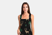 Christmas Deer Seamless Pattern, a Pattern Graphic by Tatra Cottage Designs (Thumbnail 3 of 6)