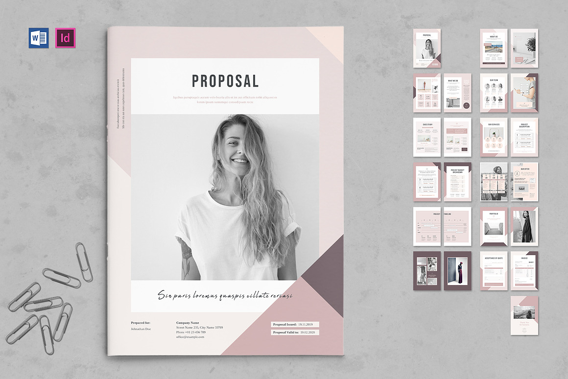 Proposal Bundle | 12 Items Vol. 2, a Brochure Template by TypoEdition (Photo 14 of 25)