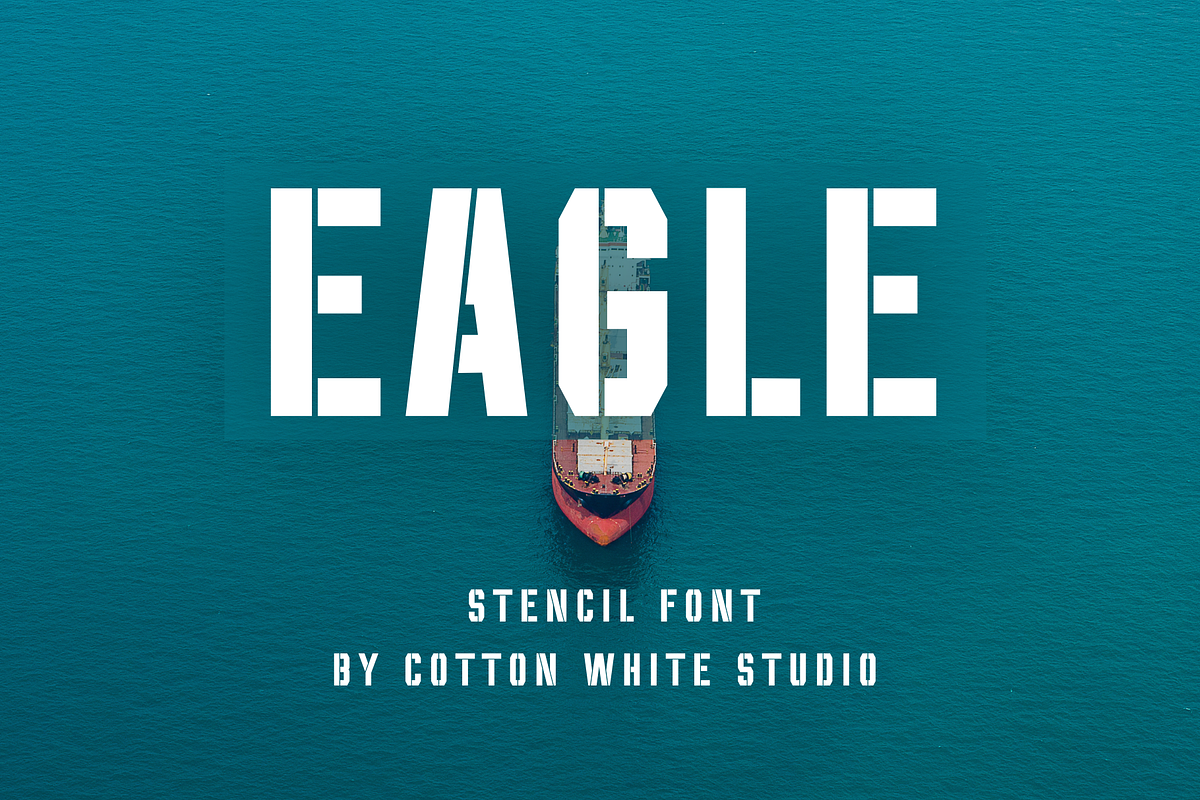 Eagle, a Sans Serif Font by Sofia Skoog (Photo 1 of 9)