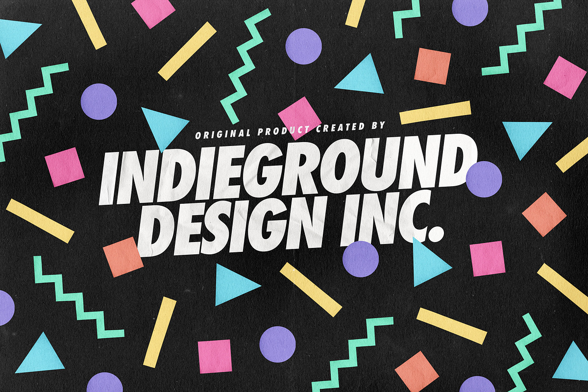 Paper Shapes, an Object Graphic by Indieground Design Inc. (Photo 10 of 10)