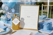 8x10 Table Sign Mockup, a Product Mockup by TatiMockup (Thumbnail 2 of 4)