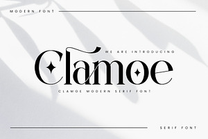 Clamoe Modern Serif Font