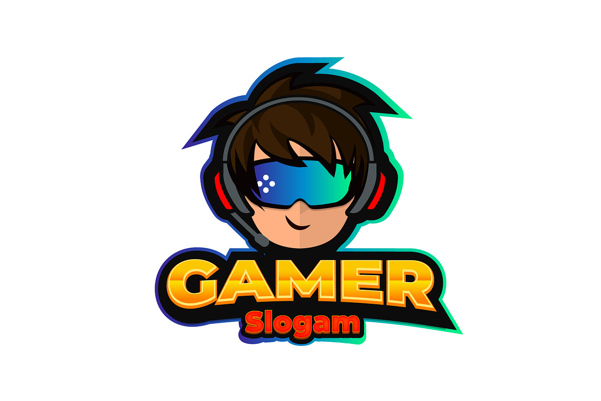 Gaming Logo Design Template, a Branding & Logo Template by rogeriomarcos (Photo 2 of 5)