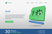 Finance Landing Pages, a Templates & Theme by Odeniz (Thumbnail 19 of 31)