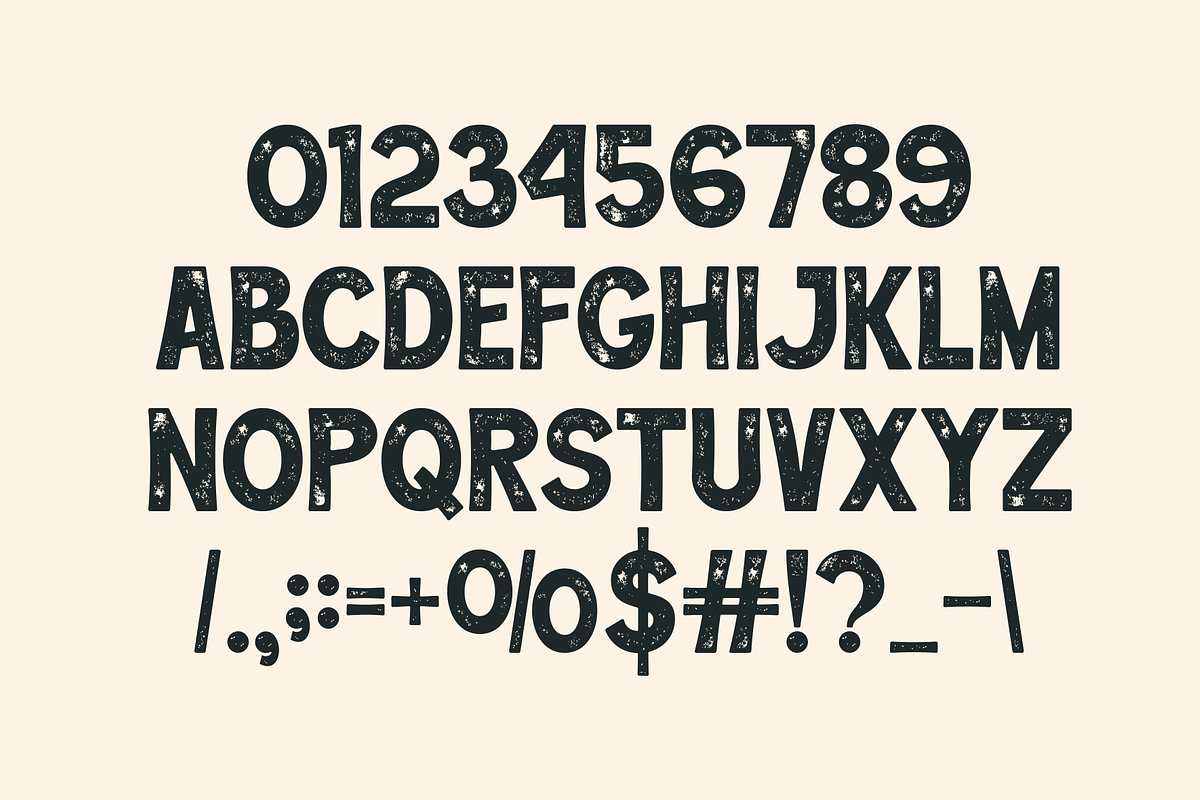 Kianubi - Vintage Font Typeface, a Sans Serif Font by MaikoHatta (Photo 6 of 8)