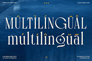 Blue Cosmic – Elegant Serif, a Font by Font Liner (Thumbnail 9 of 10)