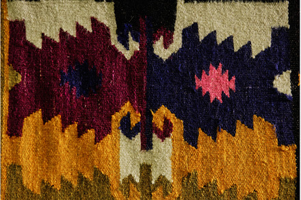 Traditional Kilim Textile, Woven