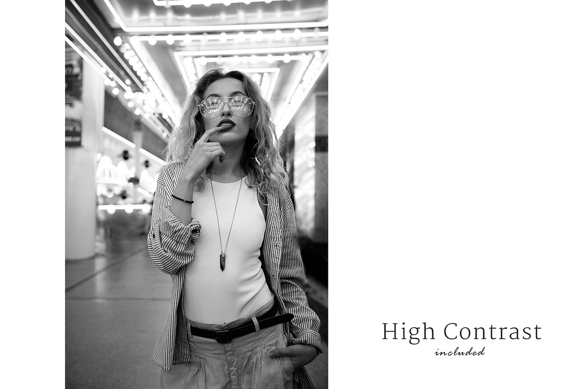 Black & White presets for Lightroom, an Action Add-On by Hombre-cz (Photo 3 of 9)
