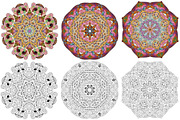 Decorative bull with mandalas, an Animal Illustration by Watercolor fantasy (Thumbnail 5 of 7)