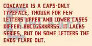 Concavex, a Sans Serif Font by Ingrimayne Type (Thumbnail 3 of 7)