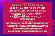 Strike Vortex Futuristic Racing, a Sans Serif Font by timelesstype.co (Thumbnail 15 of 15)