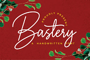Bastery Handwritten Font, a Script Font by Multype Studio (Thumbnail 1 of 8)