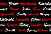 Flaming Script, a Script Font by Sikifonts (Thumbnail 5 of 8)