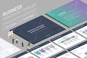 Business Powerpoint Template vol.19