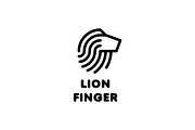 Lion Finger Logo, a Branding & Logo Template by Last Spark (Thumbnail 1 of 6)
