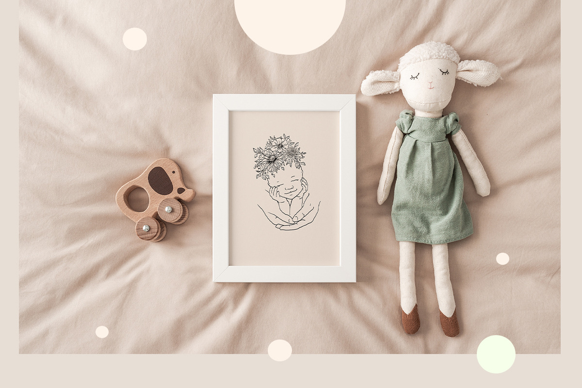 MOM&BABY line art collection, an Object Graphic by Natalia Tugova (Photo 2 of 7)