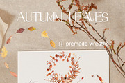 Autumn Leaves Set Illustrations, a Seasonal Illustration by NataliArkushArt (Thumbnail 8 of 12)