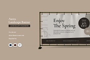 Aurea - Landscape Banner, a Print Template by Fannan Studio (Thumbnail 1 of 3)