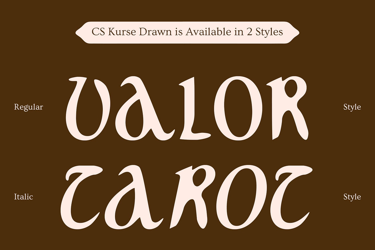 CS Kurse Drawn, a Sans Serif Font by Craft Supply Co. (Photo 3 of 8)