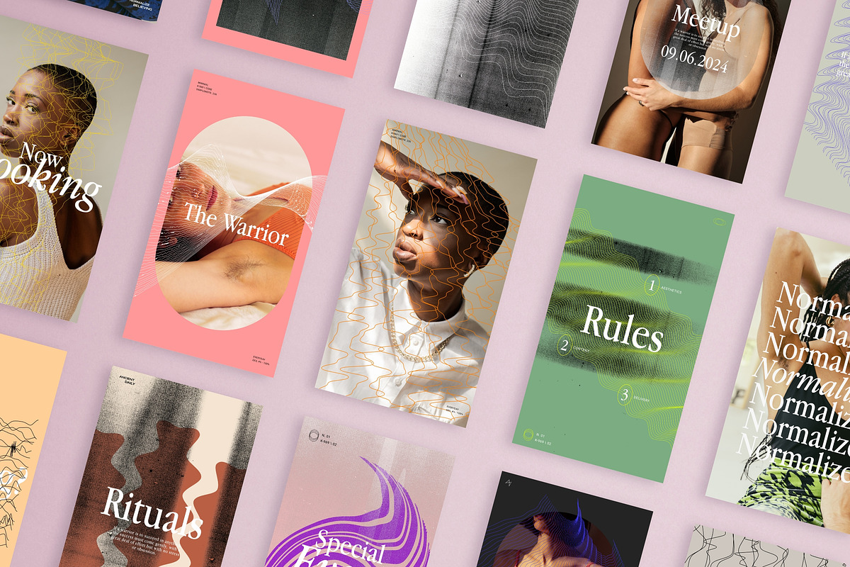 Feel - Social Media Kit CANVA & PS, a Social Media Template by Sparrow & Snow (Photo 5 of 25)