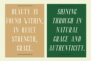 Riffle Rough, a Serif Font by Craft Supply Co. (Thumbnail 2 of 8)
