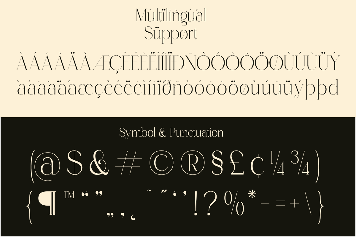 Roowgen - Elegant Swash Display, a Serif Font by Qweera Studio (Photo 9 of 12)