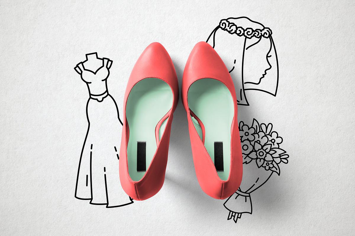 100 Wedding Icons Set - Expanded, an Outline Icon by Hatch Design Workshop (Photo 13 of 15)