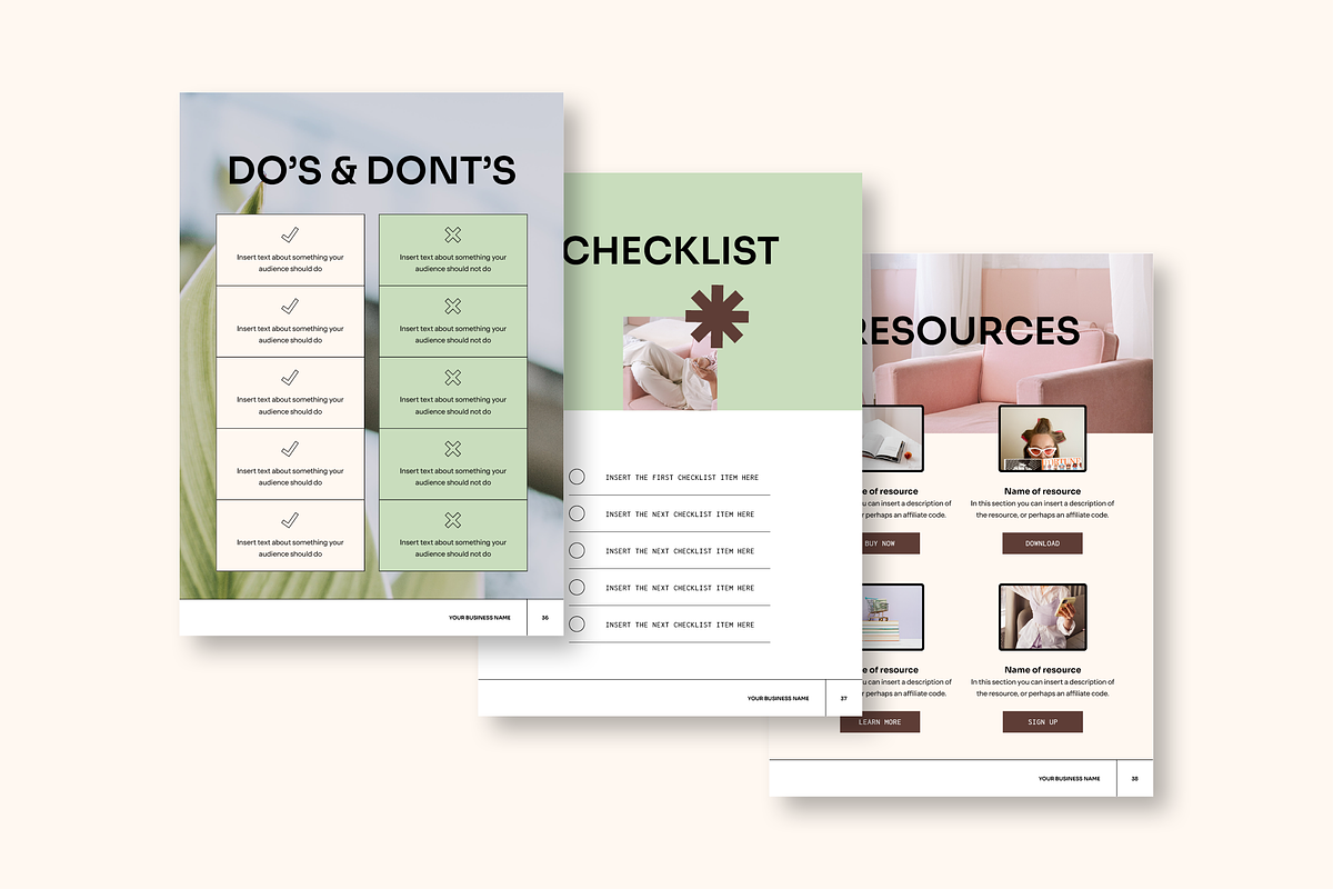Jorja | Lead Magnet Ebook, a Marketing Template by Esley Studio (Photo 12 of 14)