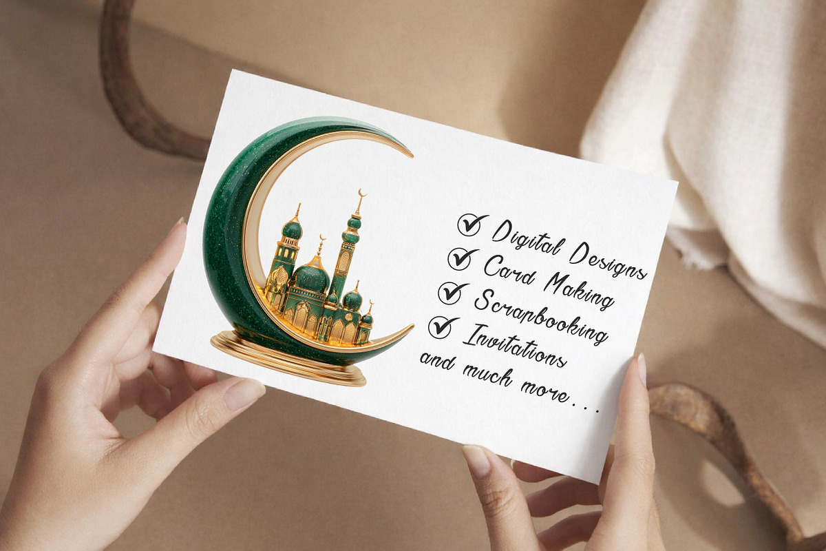 Watercolor Ramadan Clipart, an Illustration by Libby Wishes (Photo 2 of 7)