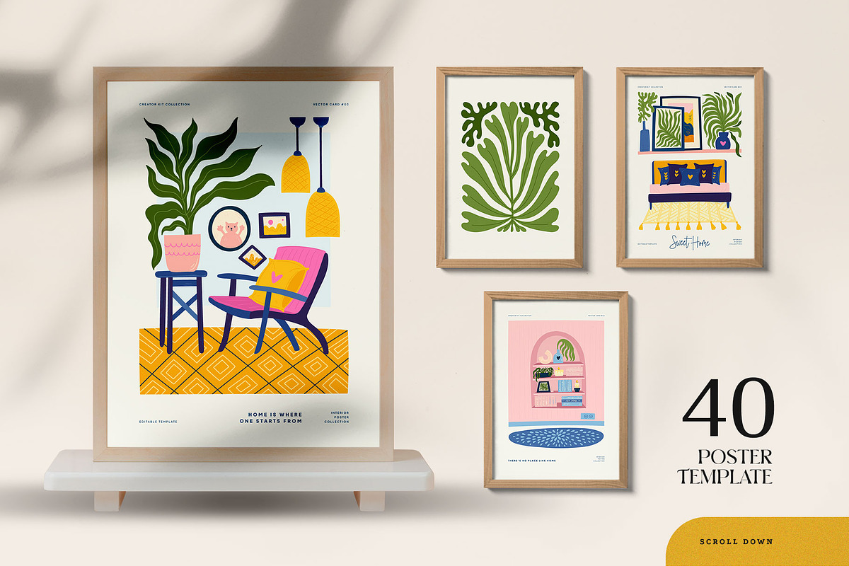 Interior | Creator Kit, a Decorative Illustration by KetteCreate (Photo 5 of 21)