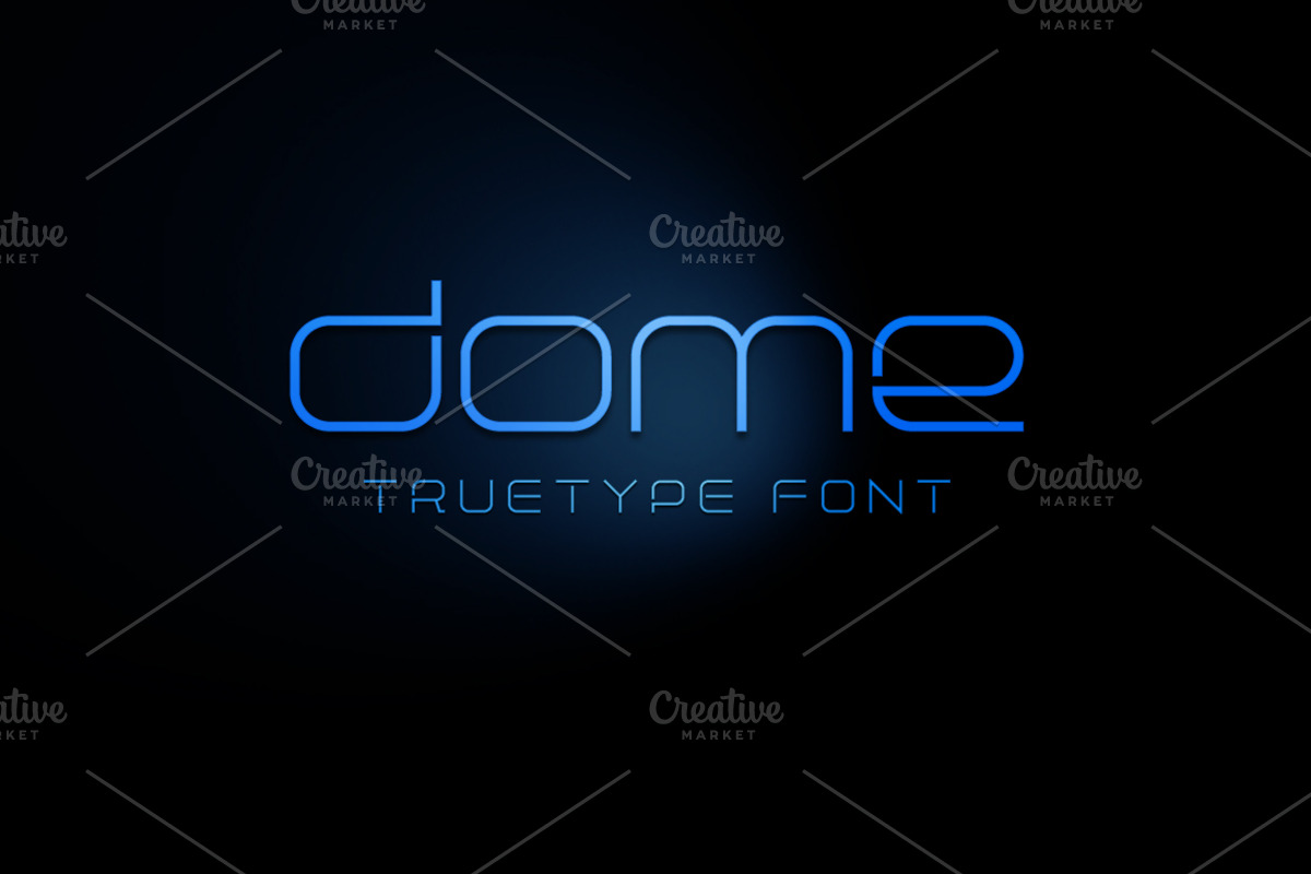 Dome TrueType Font