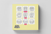 Kawaii Dessert Coloring Book vol 02, an Illustration by MEDZ (Thumbnail 2 of 3)