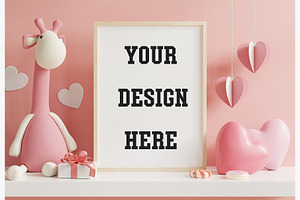 Kids frame mockup 008