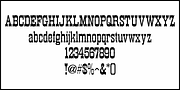 Mud Creek JNL, a Font by Jeff Levine Fonts (Thumbnail 3 of 5)