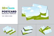 Canva Fram Postcard Mockup Templae, a Product Mockup by Waliullah Solutions (Thumbnail 1 of 5)