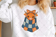 Patchwork Ghost Cow Halloween, an Illustration by Craft Nest (Thumbnail 5 of 6)