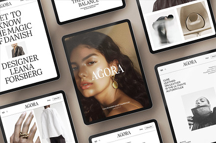AGORA / Devices Mockups, an iPad Mockup by Studio Dara