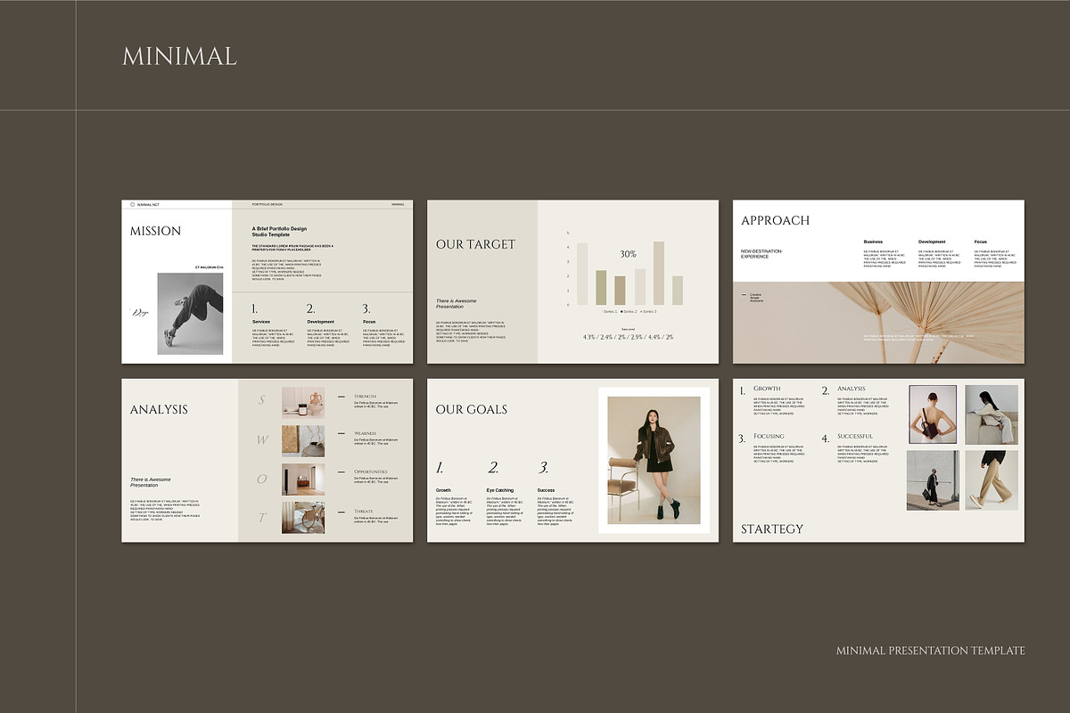 RAYE | Minimal Presentation Template, a Presentation Template by slidestock55 (Photo 9 of 11)