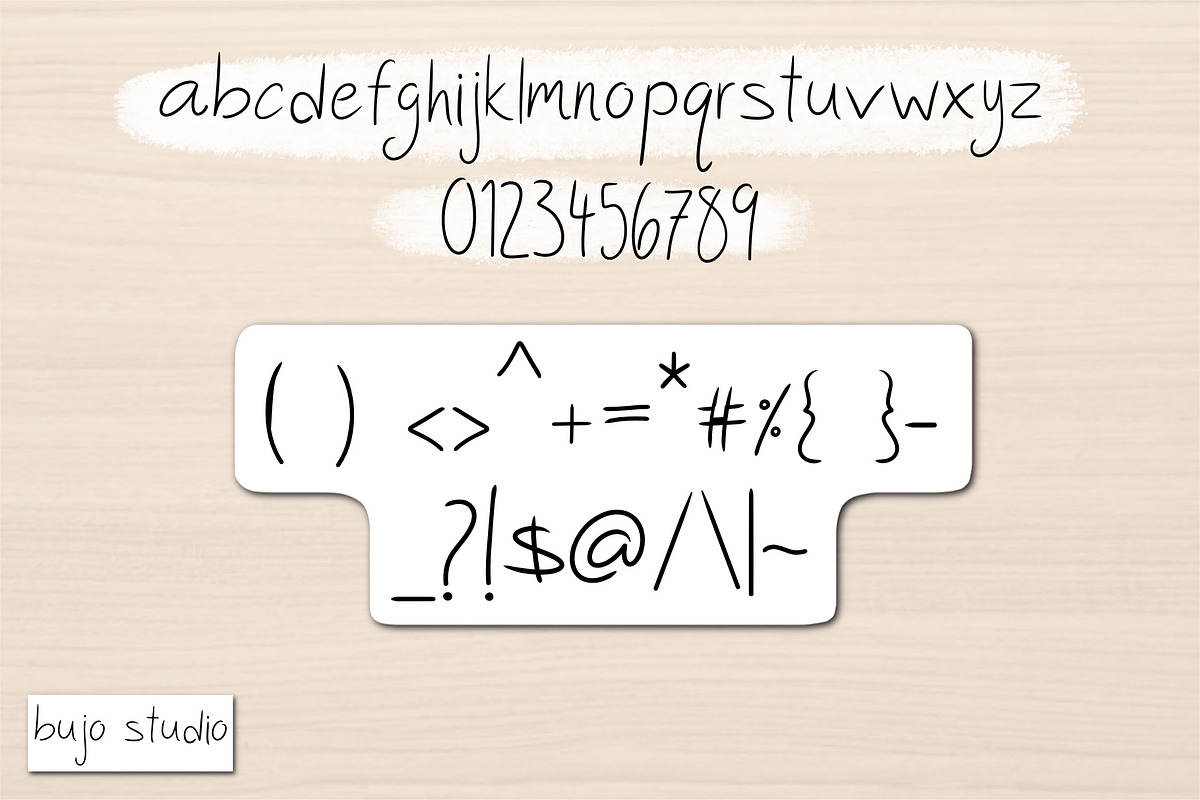 Chelsie's Handwriting Font, a Handwritten Font by Bujo Studio (Photo 3 of 5)