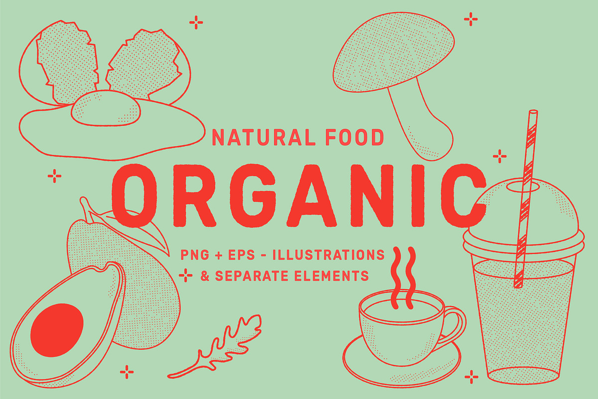 Food Illustration Vector Bundle, a Food Illustration by TheFoodAtlas (Photo 17 of 26)