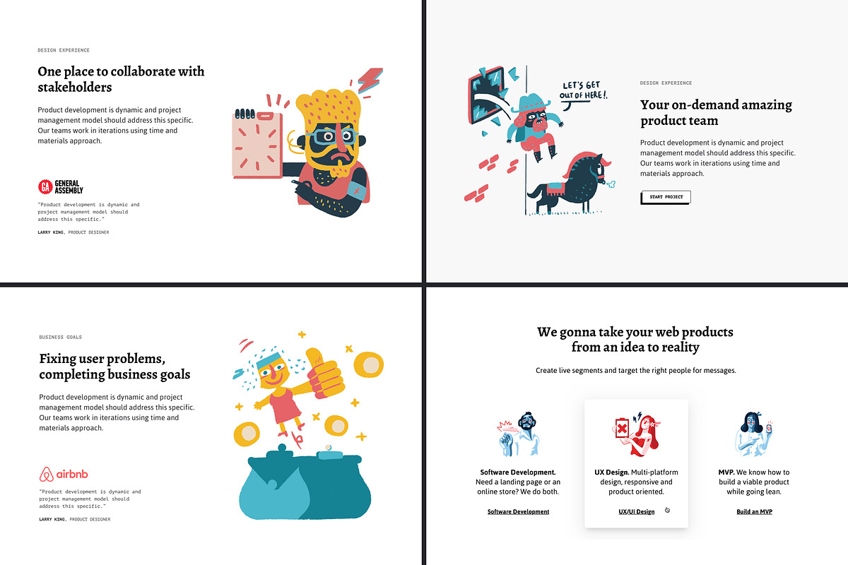 Agency / Portfolio Website Template, a Websites & App Template by Nice, Very Nice (Photo 2 of 7)
